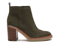 Vince Camuto Gorgan Agave Zipper Closure Rounded Toe Ankle Heeled Boot