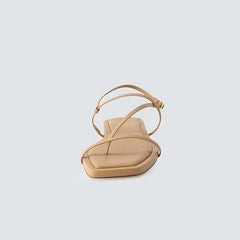 Cushionaire Glory Natural Fashion Open Toe Ankle Strap Comfortable Sandals 7.5