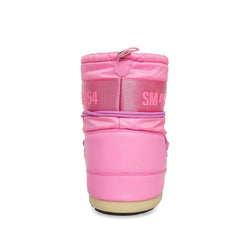 Steve Madden Mav Pink Fashion Pull On Fur Platform Ankle Weatherproof Snow Boots
