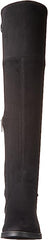 Circus By Sam Edelman Peyton Black Round Toe Stretch Over The Knee Side Zip Boot