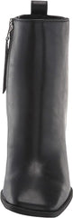 Circus By Sam Edelman Pascha Black Squared Toe Block Heel Side Zip Fashion Boots