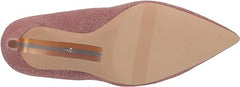 Sam Edelman Hazel Terracotta Rose Stiletto Heeled Pointed Toe Slip On Pumps