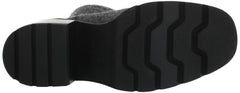 Sam Edelman Rozanna Charcoal Black Knit Fashion Pull On Ankle Boots