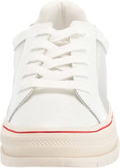 Jessica Simpson Jayxe White Mesh Lace-Up Rounded Toe Tennis Shoe Casual Sneaker