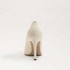 Sam Edelman Hazel Radiant Porcelain Stiletto Heel Pointed Toe Slip On Pumps