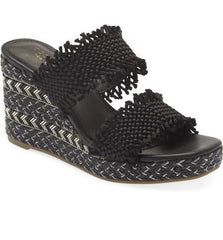 Cecelia New York Lady Platform Sandals Slip On Open Toe Heel Wedge Sandals