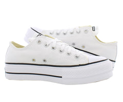 Converse Women's Chuck Taylor All Star Lift Platform Denim Fashion Sneakers 9