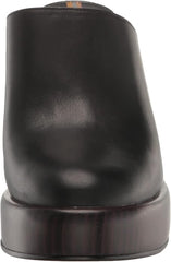 Sam Edelman Shiloh Black Slip On Block Heeled Rounded Toe Dress Mules