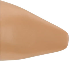 Sam Edelman Sylvia Luxe Tan Pointed Toe Block Heel Knee High Leather Boots