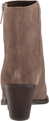 Sam Edelman Jane Olive Suede Stacked Heel Pointed Toe Fashion Western Ankle Boot
