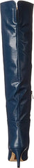Sam Edelman Ursula Pacific Navy Pointed Toe Kitten Heel Over the Knee Boots
