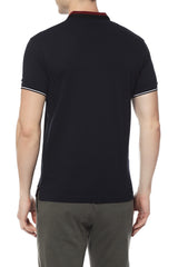 Roberto Cavalli Men's Classic Short Sleeve Polo Navy FST645A#21004926
