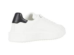 Steve Madden Women's Charlie Lace-up Platform Sneaker WHITE