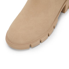 Ruanyu Platform Ankle Elastic Chunky Block Heel Chelsea Booties Lug Combat Boots 8