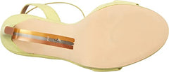 Sam Edelman Jade Kiwi Buckled Ankle Strap Open Toe Stiletto High Heel Sandals