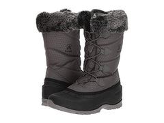 Kamik Women's MOMENTUM2 Snow Boot, Charcoal, (6, charcoal)