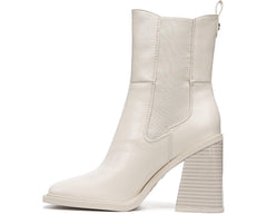 Circus by Sam Edelman Lauren Vanilla Bean Snip-Toe Chelsea Block Heel Booties