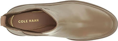 Cole Haan Grand Ambition Westerly Irish Coffee Leather Pull On Rounded Toe Boots