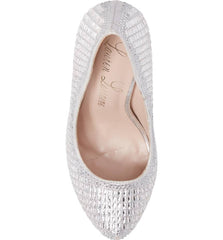 Lauren Lorraine Vanna High Platform Pump Rhinestone High Heel Prom Shoes Formal