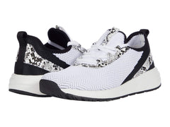 Vince Camuto Arielinda Black White Lace up Fashion Manmade Platform Sneakers