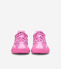 Cole Haan Generation Zerogrand II SQL Pink Clover/Rose Lace Up Low Top Sneakers