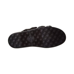 Sam Edelman Nicolette Black Rounded Open Toe Tie Up Strappy Flats Sandals