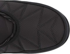 Kamik Hannah Black Rounded Toe Pull On Fur Trim Waterproof Mid-Calf Snow Boots