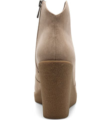 Jessica Simpson Crais Western Almond Toe Platform Heeled Wedges Booties Cheyenne