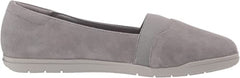 Easy Spirit Bounce Medium Gray Round Toe Slip On Ultra Light Comfort Ballet Flat