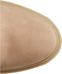 Dolce Vita Corry H2O Dune Suede Block Heel Almond Toe Knee High Fashion Boot W