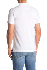 Roberto Cavalli Contrast Trim Short Sleeve Polo BIANCO FSR671KB00500001