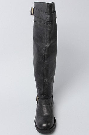 Jeffrey Campbell Women's The Wishlist II KNee High Leather Ricing Moto Boots