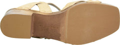 Sam Edelman Josefine Camel Suede Block Heel Ankle Strap Open Toe Heeled Sandals