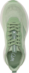 Sam Edelman Sarita Green Multi Lace Up Athletic Runner Low Top Sneakers