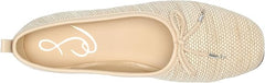 Sam Edelman Ari Black Leather Bow Detailed Slip On Squared Toe Ballet Flats