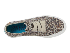 Blowfish Malibu Women's Marley Canvas Slip On Sneaker Shoes Olive Tabby Cat (8, Olive Tabby Cat)