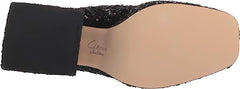 Circus By Sam Edelman Kia Sequin Black Lace Up Side Zip Block Heel Ankle Boots