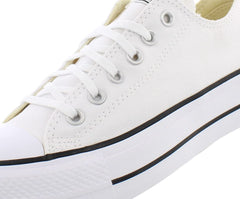 Converse Women's Chuck Taylor All Star Lift Platform Denim Fashion Sneakers 9