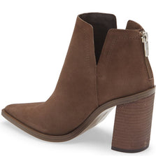 Vince Camuto Welland Sable Zipper Closure Pointed Toe Blocked Heel Boot
