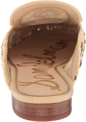 Sam Edelman Linnie Summer Multi Slip On Round Toe Flat Dress Fashion Mules Shoes
