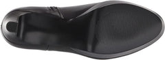 Nine West Glow Up3 Black2 Almond Toe Stiletto Heel Platform Fashion Ankle Boots