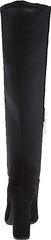 Circus By Sam Edelman Clarimont Black Fabric Side Zip Knee High Block Heel Boots