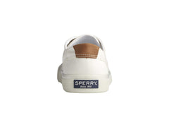 Sperry Striper Ii LTT Lace Up Lightweight Canvas Sneaker SW WHITE