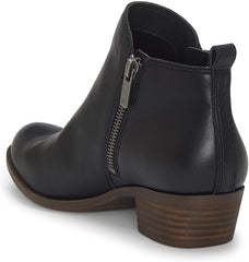 Lucky Brand Basel Almond-Toe Ankle Booties Black