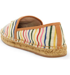 LOUISE ET CIE ADIGE vintage jute-wrapped sole skimmer Espadrille flat-RAINBOW