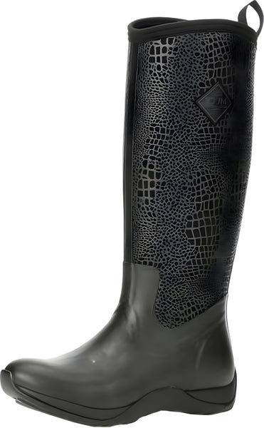 Muck Boots Women's Arctic Adventure Tall Snow Boot, Black/Black