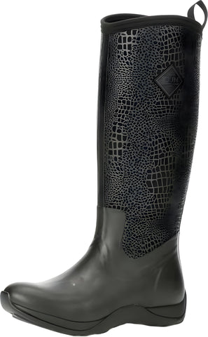 Muck Boots Women's Arctic Adventure Tall Snow Boot, Black/Black