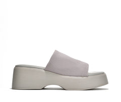 KK PAIR OF KINGS Platform Sandals Women Wedges Slides Chunky Heels Wedge Sandals Fabric Mule Fitted Cloud Lightweight Shoes Slipper +Memory Foam