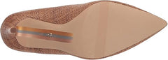 Sam Edelman Hazel Cuoio Leather Stiletto Heeled Slip On Pointed Toe Dress Pumps