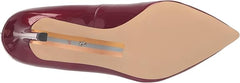 Sam Edelman Hazel Holly Red Stiletto Heeled Shoes Pointed Toe Wide Fashion Pumps